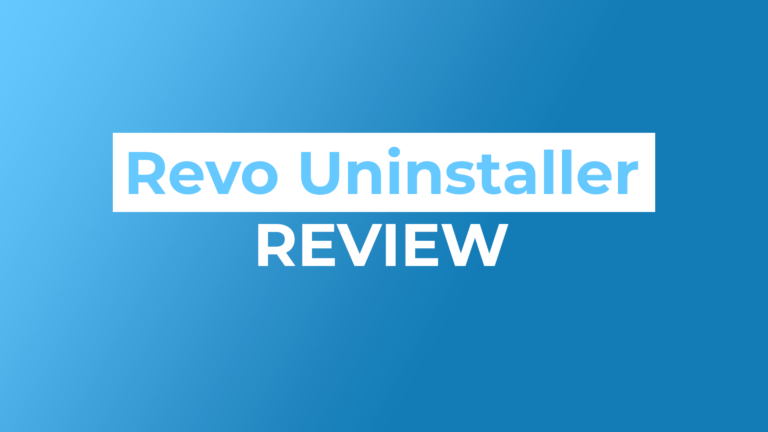 Revo Uninstaller Review Image